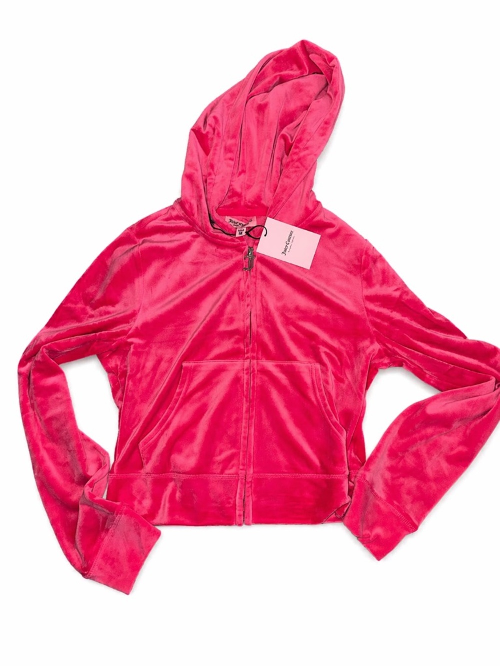 Juicy Couture Hot Pink Velour Track Jacket & Pants Set - Picture 2 of 5